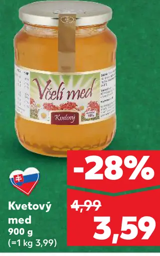 Včelí med kvetový