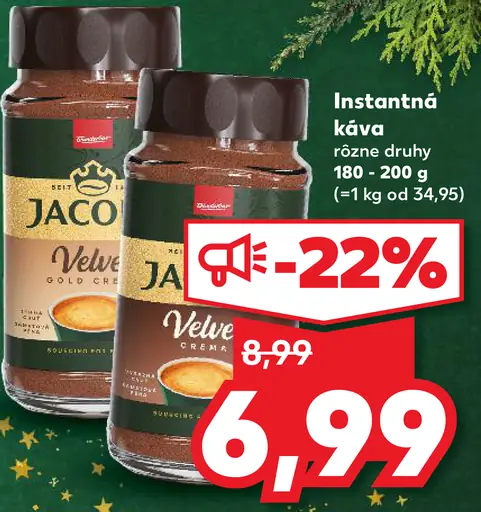 Jacobs Velvet instantná káva