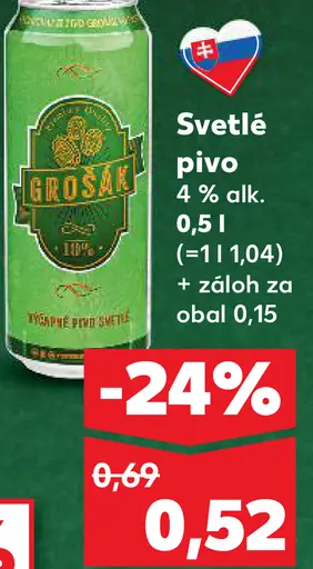 Campari svetlé pivo plechovka