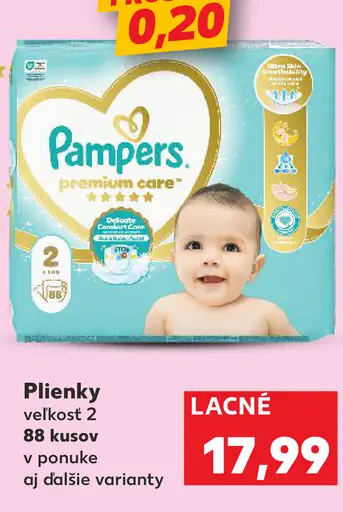 Pampers plienky