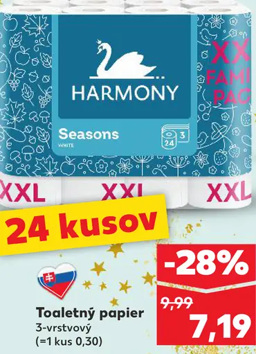 Harmony Toaletný papier