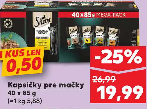 Pro Plan Kapsičky pre mačky Mega pack