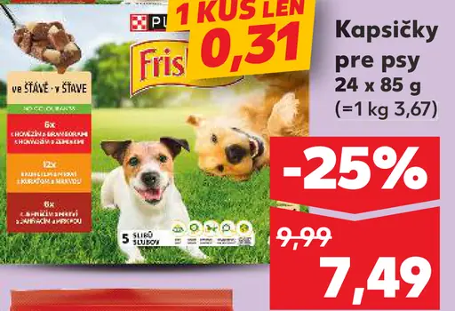 Friskies kapsičky pre psy