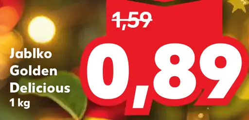 Jablko Golden Delicious