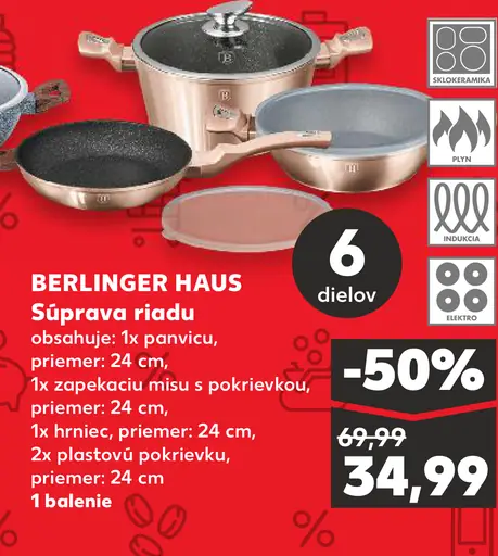 Berlinger Haus Súprava riadu