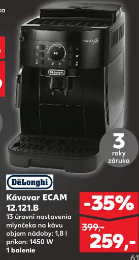 Delonghi Kávovar ECAM 12.121.B