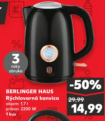 Berlinger Haus Rýchlovarná kanvica