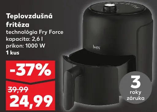 Teplovzdušná fritéza Fry Force