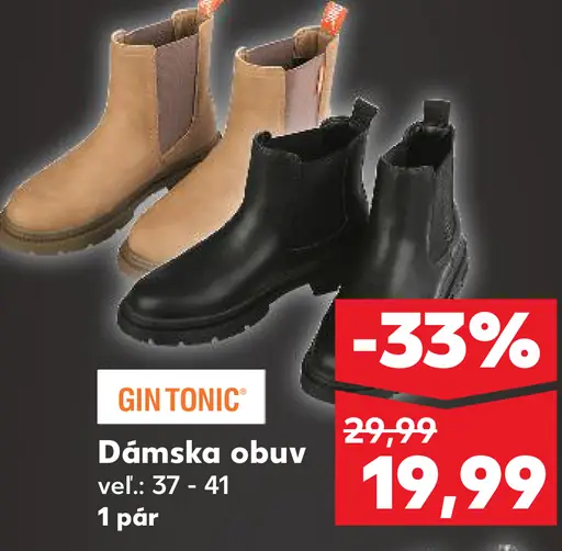 GIN TONIC Dámska obuv