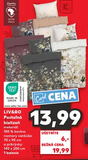 LIV&BO Posteľná bielizeň