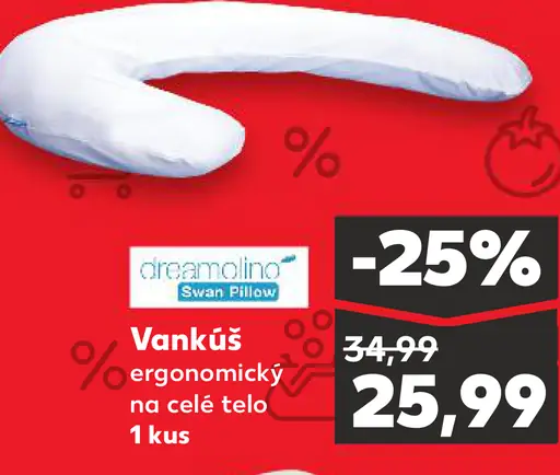 Dreamolino vankúš ergonomický