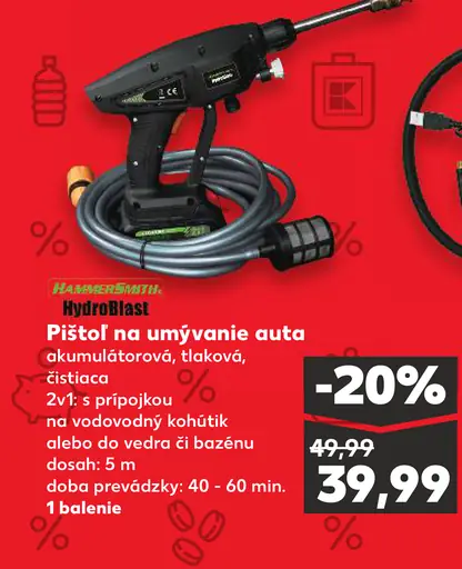 AutoBlaster Pištoľ na umývanie auta