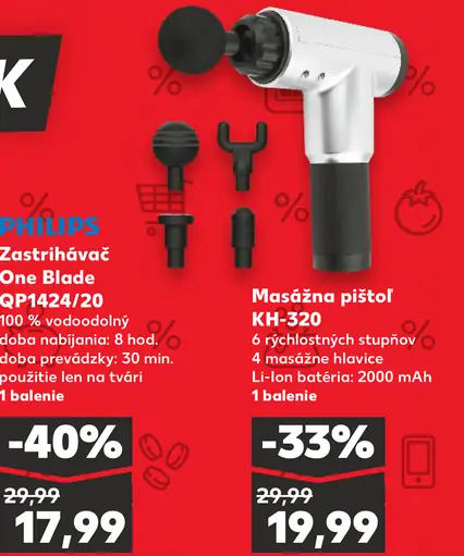 Masážna pištoľ KH-320