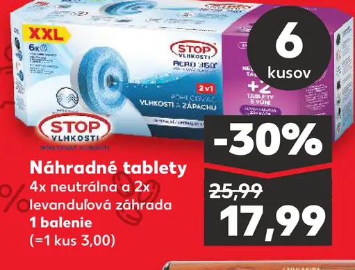 Stop Náhradné tablety