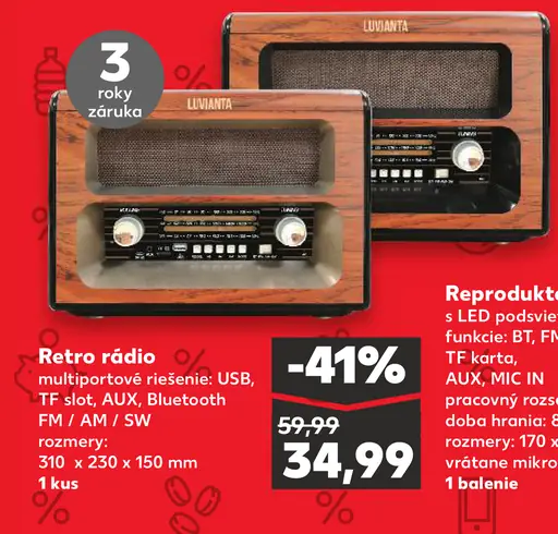 Retro rádio