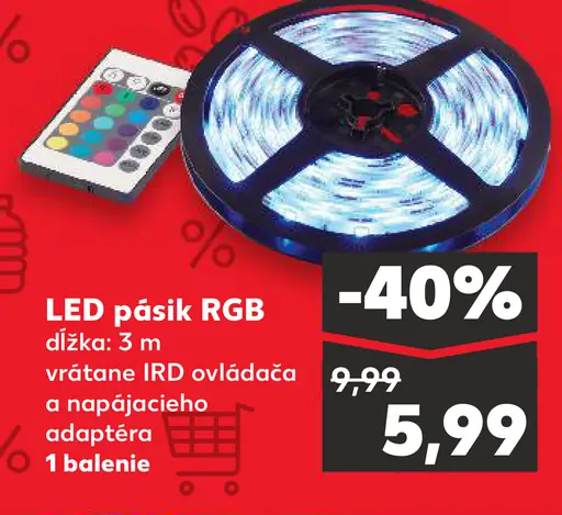 LED pásik RGB