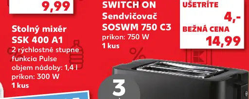 Stolný mixér SSK 400 A1