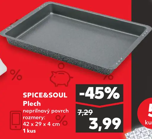 SPICE&SOUL Plech na pečenie