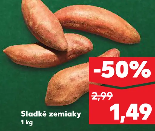 Bataty sladké zemiaky