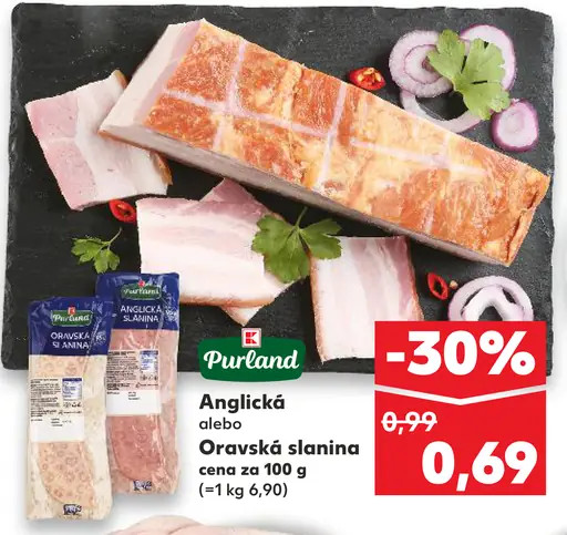 Purland Anglická alebo Oravská slanina