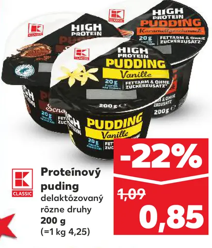 Proteinový puding