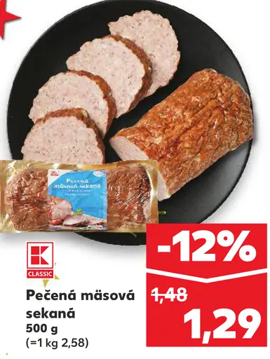 K-Classic Pečená mäsová sekaná