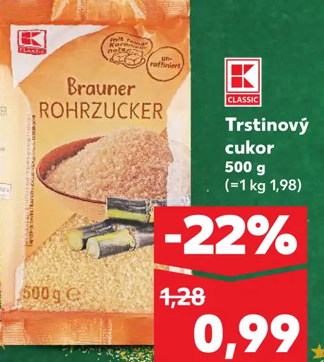 K Classic Trstinový cukor