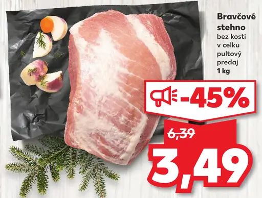 Údené bravčové stehno