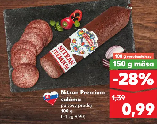 Nitran Premium saláma