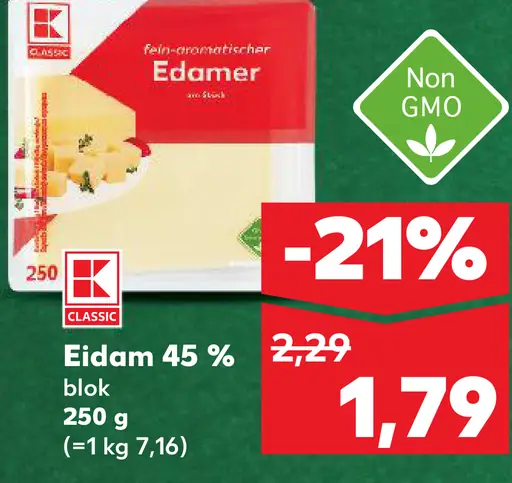 Eidam 45 % blok