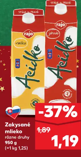Rajo Mliečny nápoj