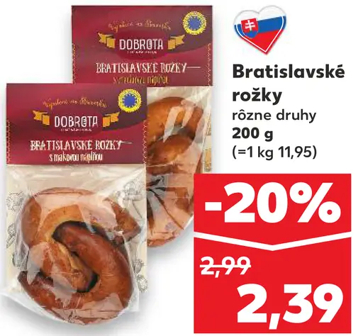 Dobrota Bratislavské rožky