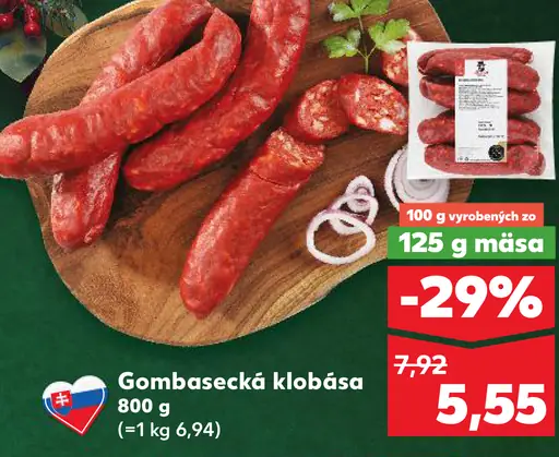 Gombasecká klobása