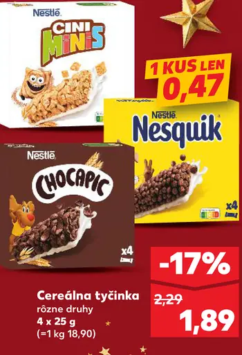 Cini Minis Cereálna tyčinka