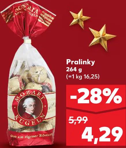 Mozart Kugeln pralinky