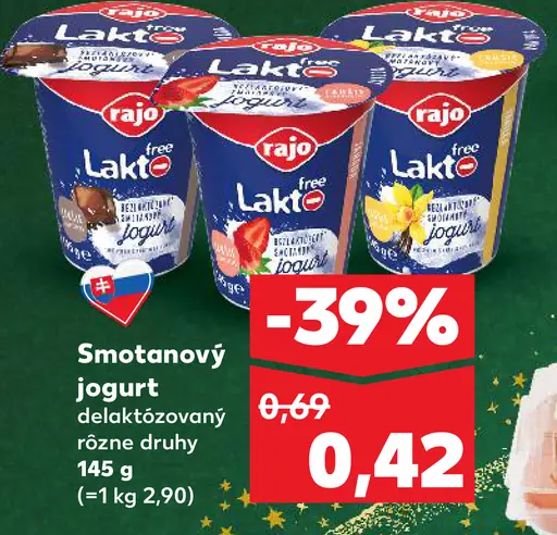 Rajo Mňam Smotanový jogurt nugát