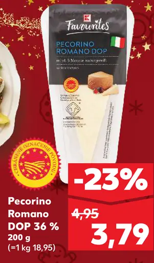 Favourites Pecorino Romano DOP