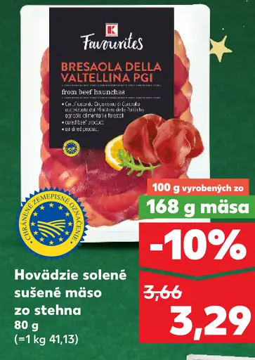 Favorites Bresaola Della Valtellina PGI