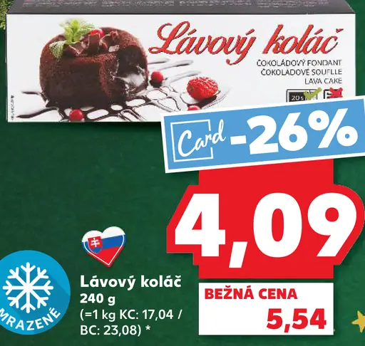 Lávový koláč
