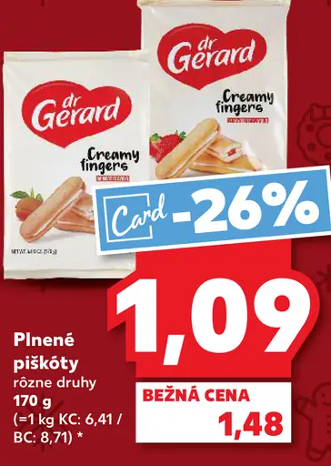 Dr Gerard Plněné piškóty