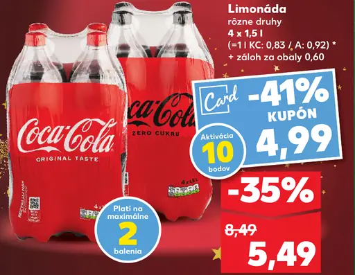 Coca-Cola limonáda