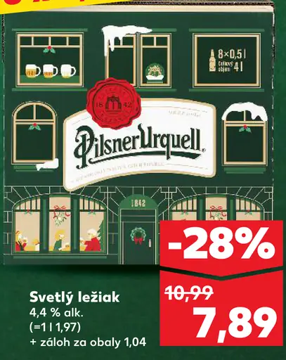 Pilsner Urquell Svetlý ležiak plechovka