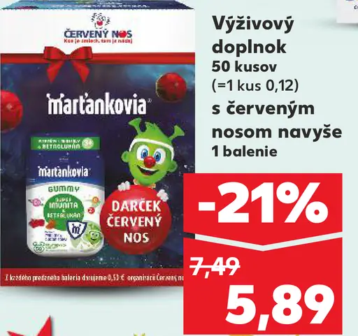 Marťankovia výživový doplnok