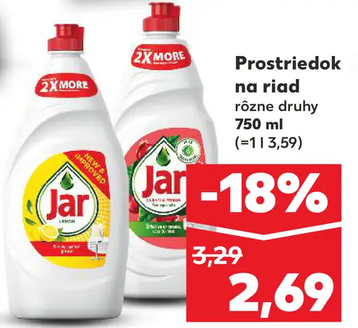 Jar prostriedok na riad