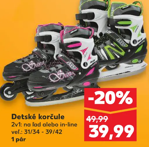 Detské korčule