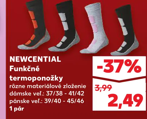 Newcential Funkčné termoponožky