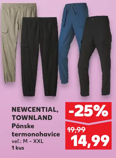 NEWCENTIAL, TOWNLAND Pánske termonohavice