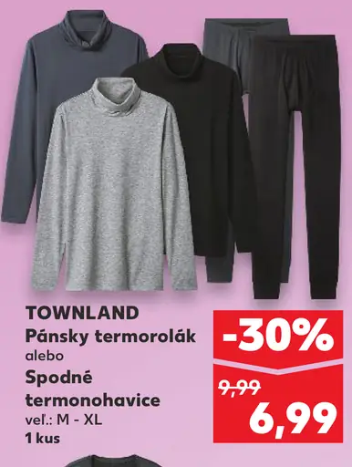 TOWNLAND Pánsky termorolák alebo Spodné termonohavice