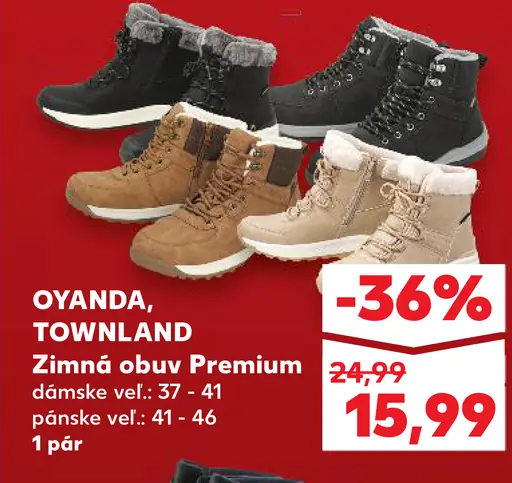 OYANDA, TOWNLAND Zimná obuv Premium