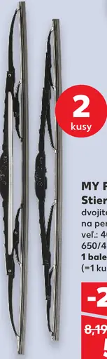 MY PROJECT Stierače